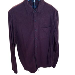 J. Crew Maroon Flannel Shirt